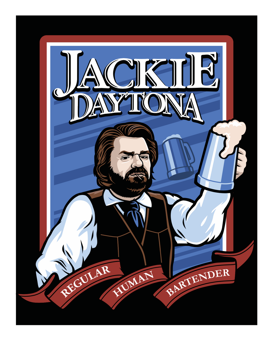 Jackie Daytona Poster – Harebrained