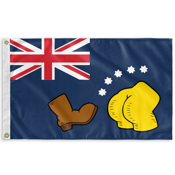 Australian Boot Flag