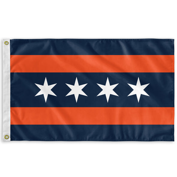 Chicago Football Flag