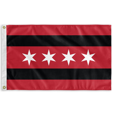 Chicago Basketball Flag