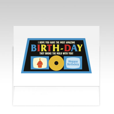 Mold-A-Rama Birthday Card