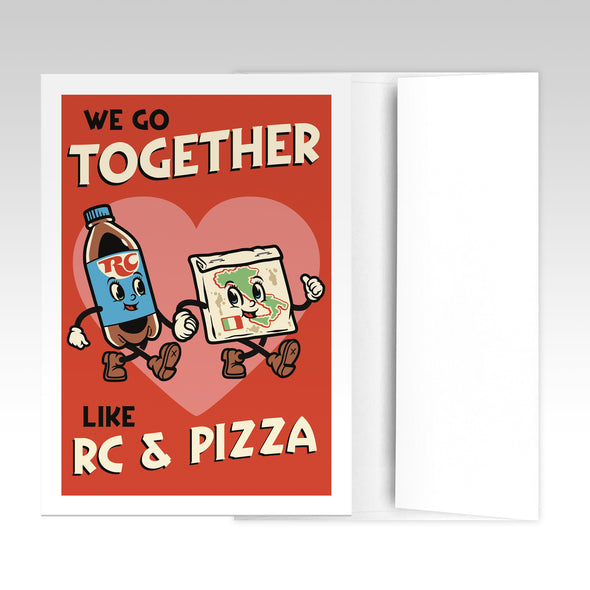 RC & Pizza Card