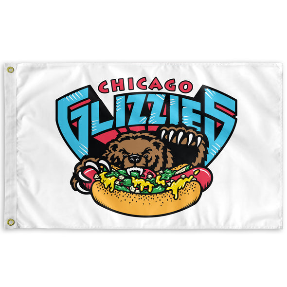 Chicago Glizzies Flag