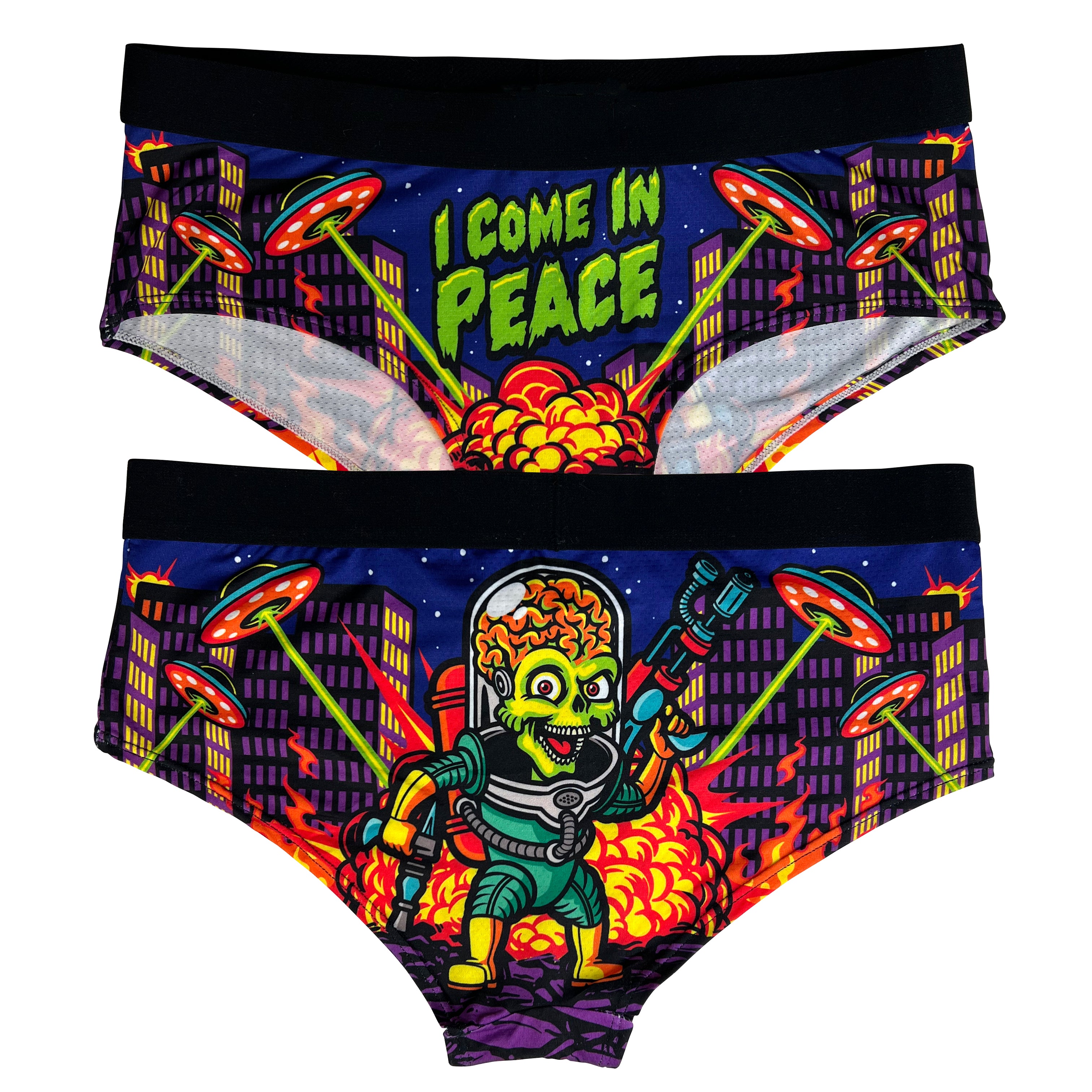 I Come In Peace panties – Harebrained