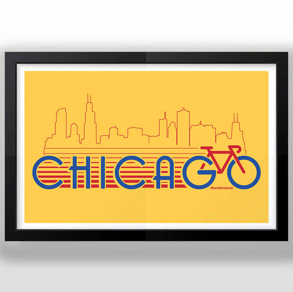 Bike Chicago Print