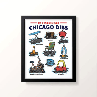 Chicago Dibs Field Guide Print