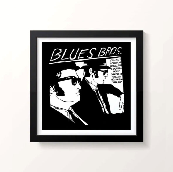 Sonic Blues Print