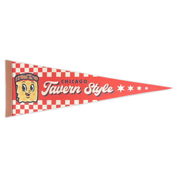 Tavern Style Pizza Pennant