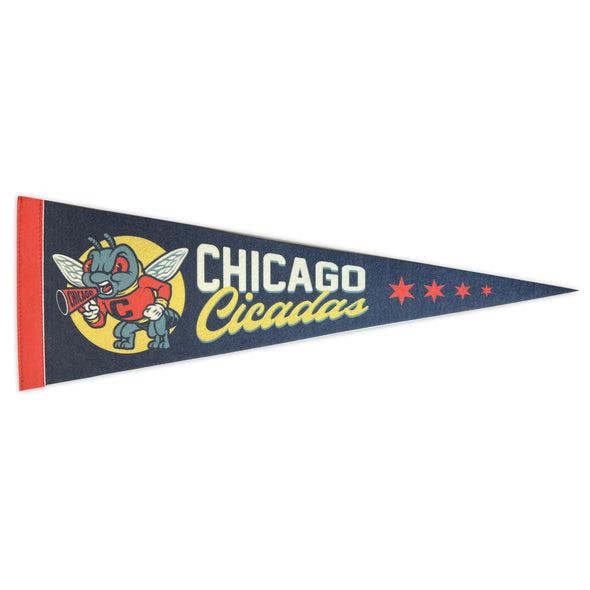 Chicago Cicadas Pennant