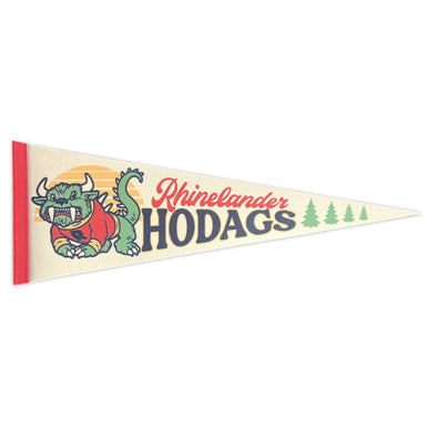 Rhinelander Hodags Pennant